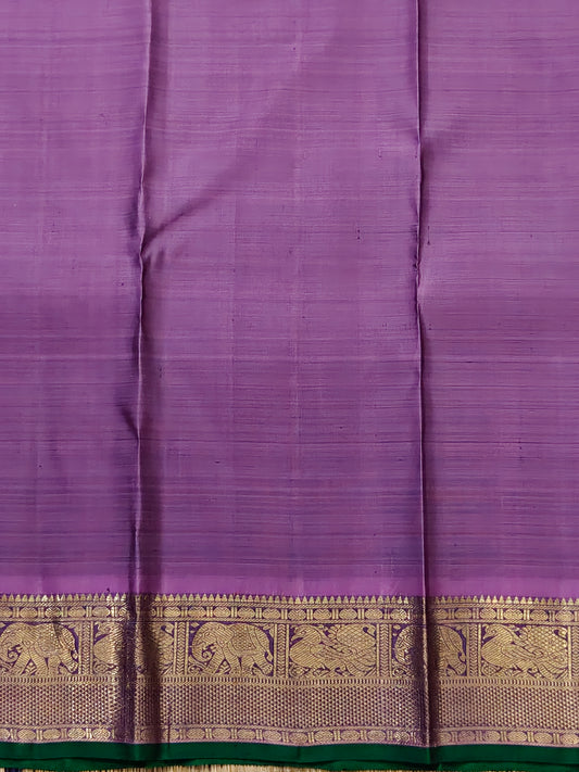 Mehandi Green Colour Pure Zari Kanchivaram Silk Saree With Zari Butta All Over code : KA0524