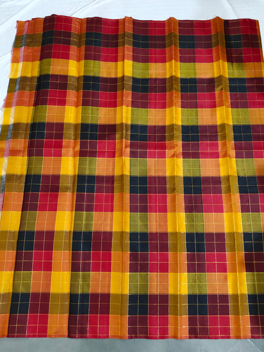 Maroon colour pure zari kanchivaram silk