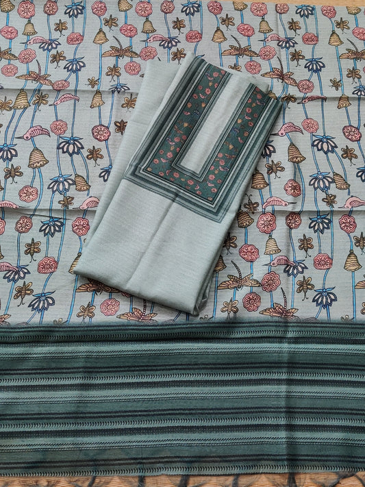 Semi Tussar Salwar Code : J0624VB5153131