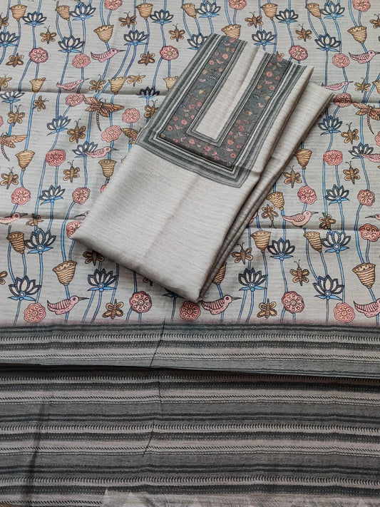 Semi Tussar Salwar Code : J0624VB5153133