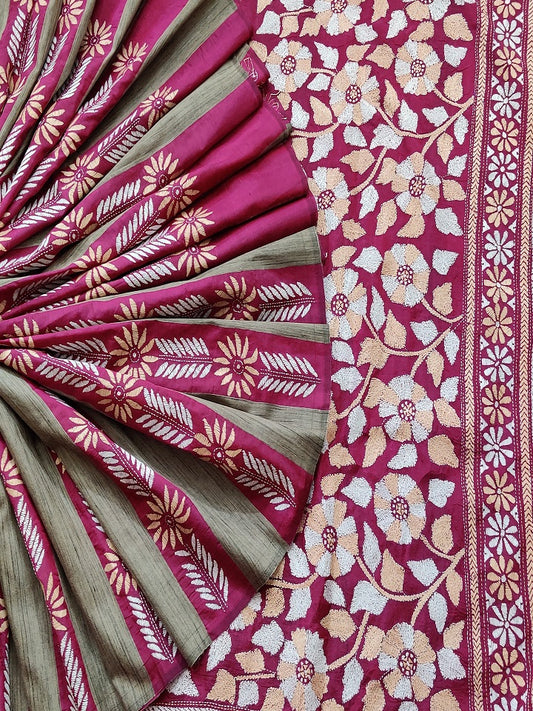 Tussar silk Code: J0621KT950401