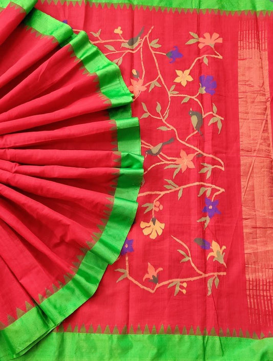 Ponduru khadi Saree Code : D1220KA2631201