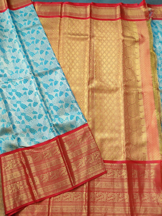 Tissue Kanchivaram Silk Code : O1021KA2800506