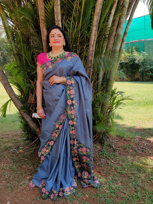 "Feeling confident and stunning "- Latha Ganesan Looks