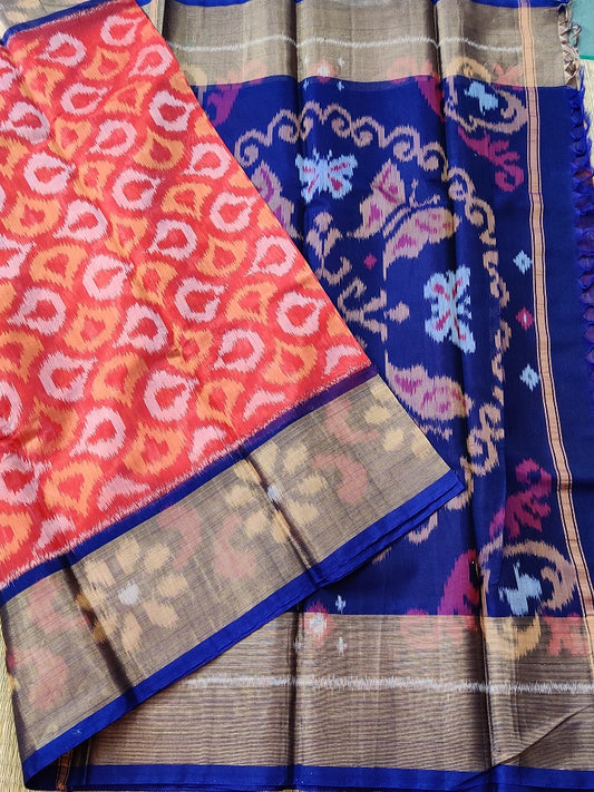 Pochampally Silk Cotton Code : J0123SC221917