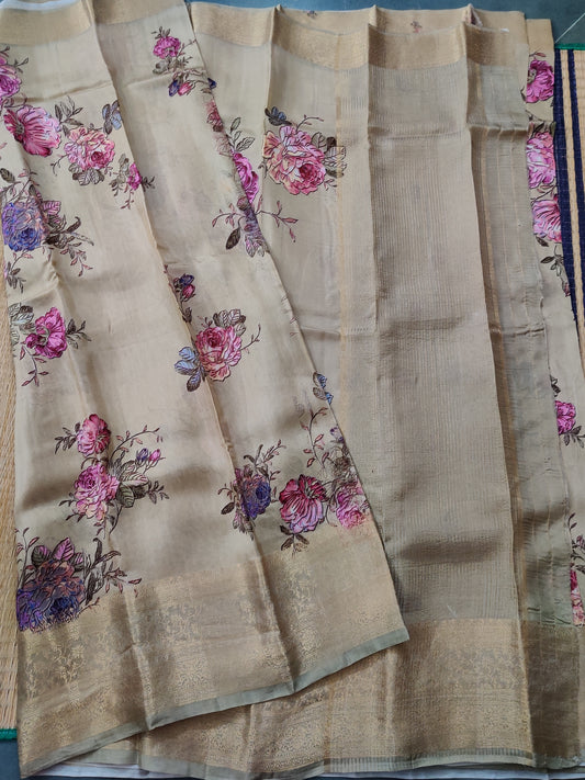 Raw Silk Dola Saree : M0324AJ1492309