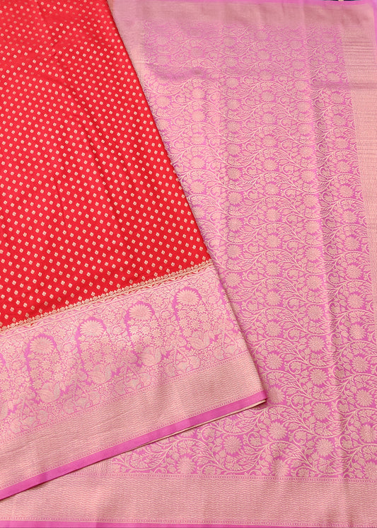 Pista Green Colour Semi Banarasi Saree With Zari Butta All Over Code : VB0429