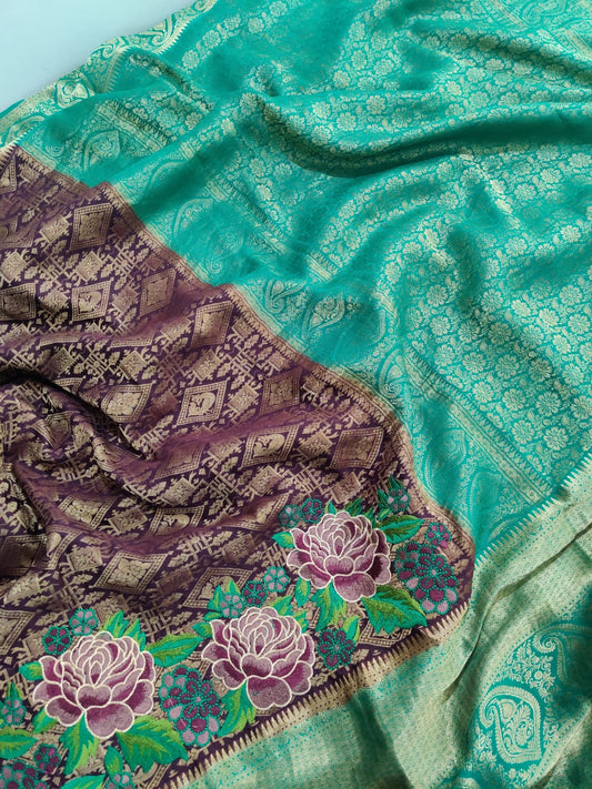 Mysore Crepe Brocade Code : F0224MC2732915